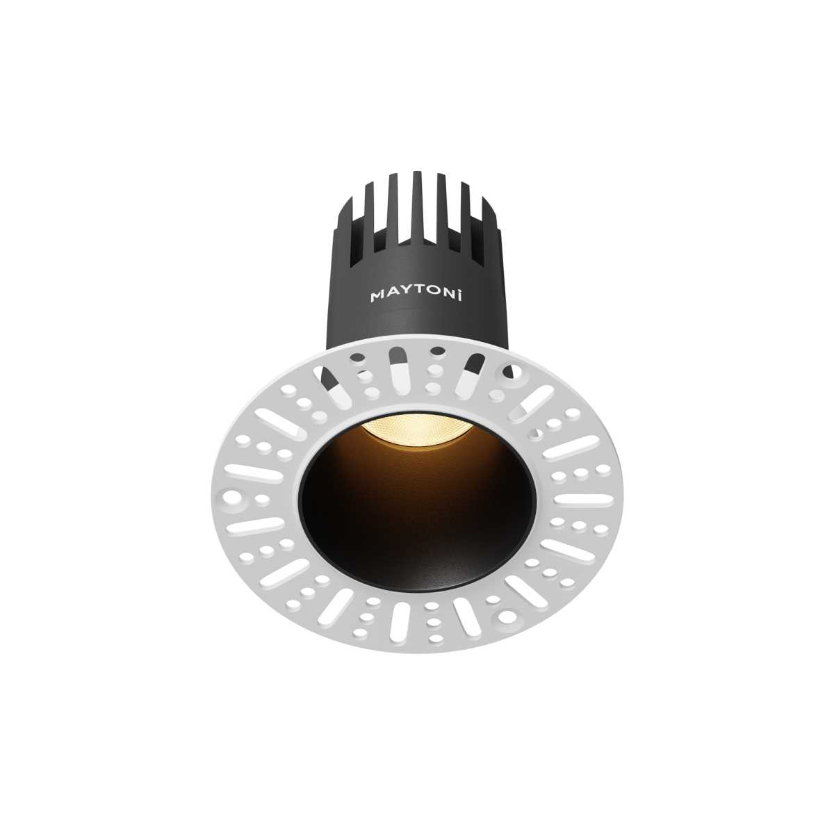 Встраиваемый светильник Maytoni Dip DL120-10W-2.7K-TRS-B