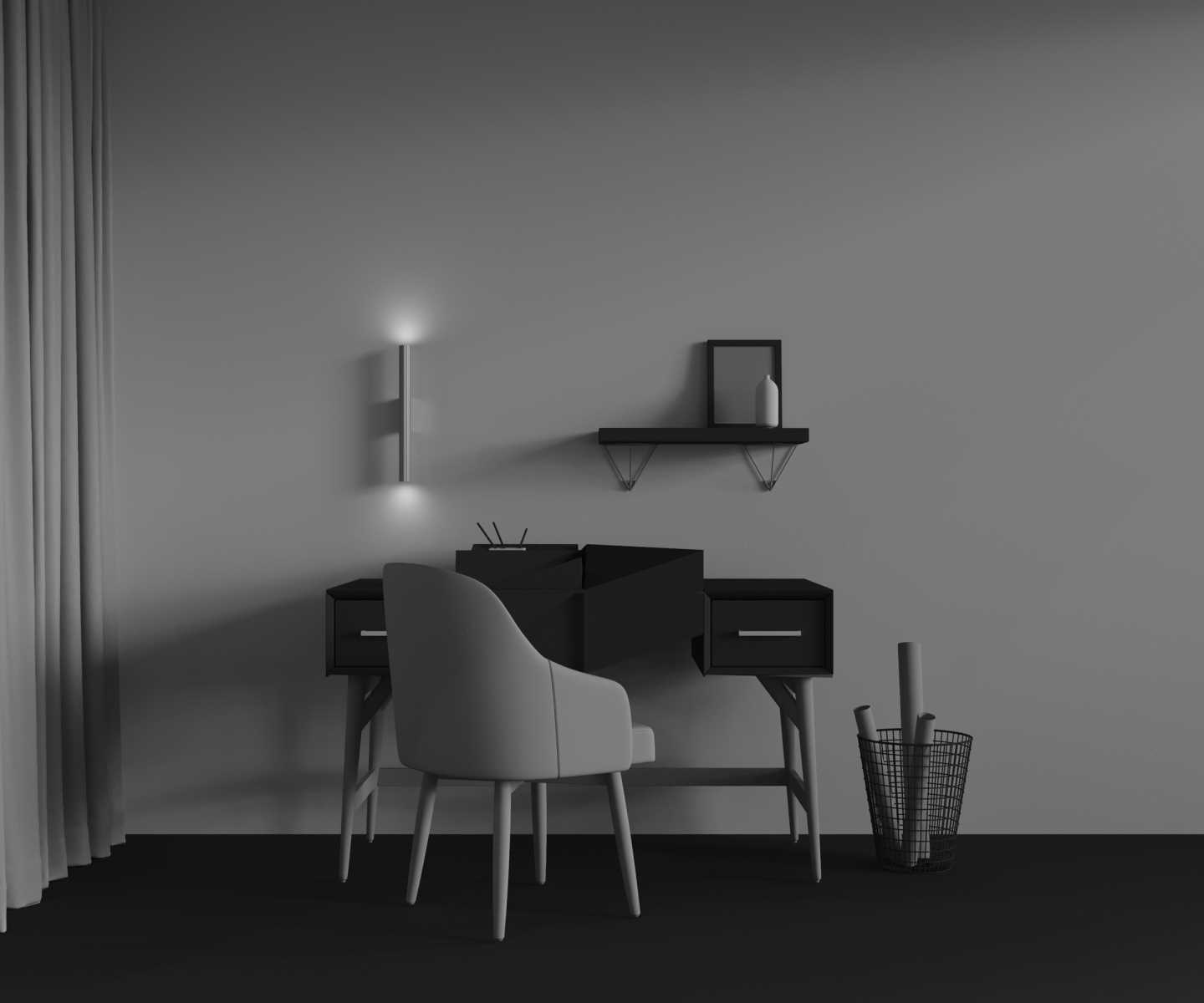 Бра Maytoni Calipso C082WL-12W2.7K-BS