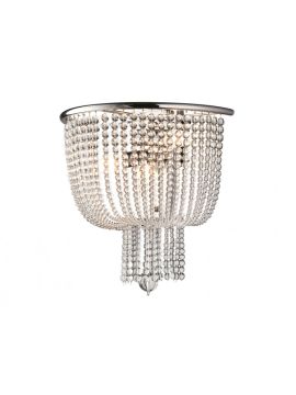 Бра Newport 3132/A nickel/clear