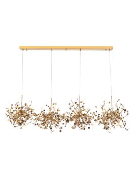 Подвесная люстра Crystal Lux GARDEN SP3х4 L1600 GOLD