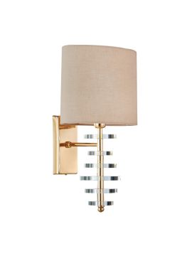 Бра Crystal Lux ARMANDO AP1.2 GOLD