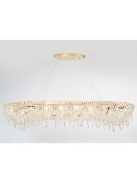 Подвесная люстра Newport 10910+8/S gold М0067319