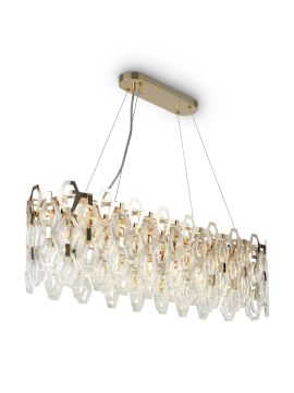 Подвесная люстра Maytoni Tissage MOD490PL-10G