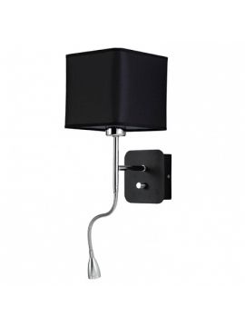 Бра Crystal Lux Paco AP2 Chrome/Black