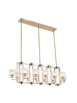 Подвесная люстра Newport 4408+4/S gold