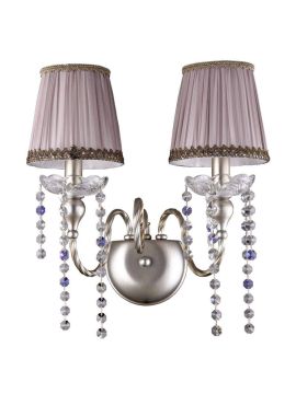 Бра Crystal Lux Alegria AP2 Silver-Brown