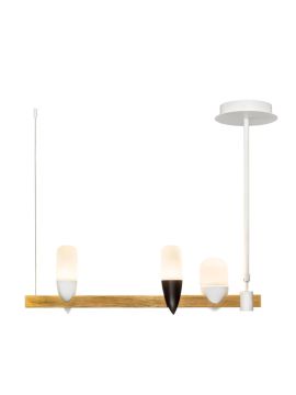 Подвесная светодиодная люстра Loft IT Whisper 1028-3WH