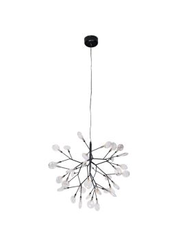 Подвесная люстра Crystal Lux Evita SP36 Black/Transparent