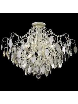 Потолочная люстра Crystal Lux ESMIRALDA PL9 SILVER