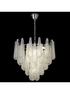 Подвесная люстра Crystal Lux FONTAIN SP10 CHROME