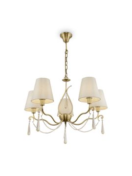 Подвесная люстра Freya Madeline FR2019PL-05BS