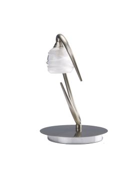 Настольная лампа Mantra Loop Satin Nickel 1817