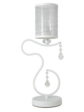 Настольная лампа Crystal Lux Elisa White LG1