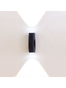 Фасадный светильник AM Group AM359-2X1W BK 4000K