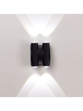 Фасадный светильник AM Group AM359-4X1W BK 4000K