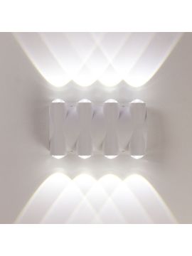 Фасадный светильник AM Group AM359-8X1W WH 4000K