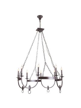 Подвесная люстра Crystal Lux Suerte Brown SP8