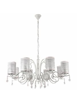 Подвесная люстра Crystal Lux Elisa White SP8