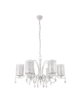 Подвесная люстра Crystal Lux Elisa White SP6