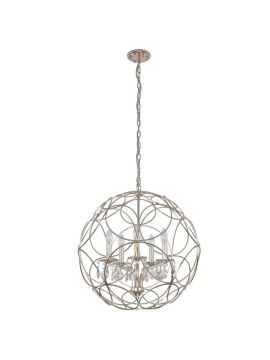 Подвесная люстра Crystal Lux Aria SP5 Silver