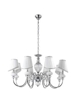 Подвесная люстра Crystal Lux Alma White SP-PL8