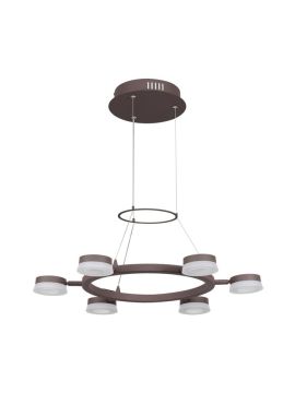 Подвесная светодиодная люстра Odeon Light Wengelina 3537/6LA