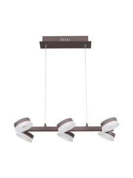 Подвесная светодиодная люстра Odeon Light Wengelina 3537/6L