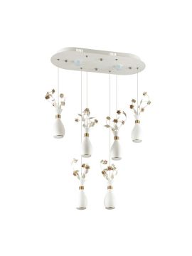 Подвесная светодиодная люстра Odeon Light Carolis 4035/36L