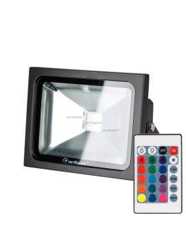 Прожектор Arlight AR-FLB-20W-220V RGB (IR ПДУ Карта 24кн) 023851