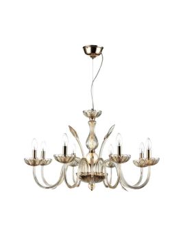 Подвесная люстра Maytoni Luciano DIA587-PL-08-R