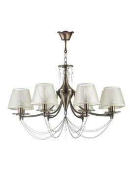 Подвесная люстра Freya Garcia FR2908-PL-08-BZ