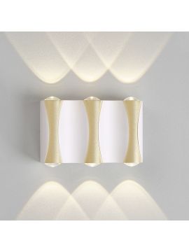 Уличный настенный светильник Crystal Lux CLT 022W3 WH-GO 4000K