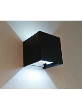 Уличный настенный светодиодный светильник Kink Light Куб 08585,19(4000K)