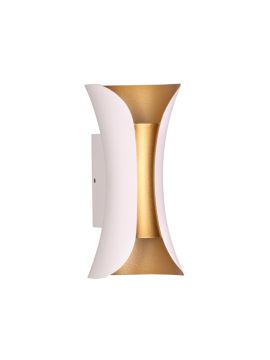 Уличный настенный светодиодный светильник Odeon Light Krista 3886/6WG