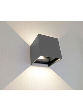 Уличный настенный светодиодный светильник Kink Light Куб 08585,16(3000K)