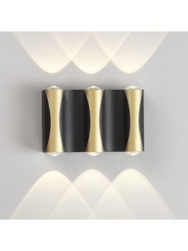 Уличный настенный светильник Crystal Lux CLT 022W3 BL-GO 4000K