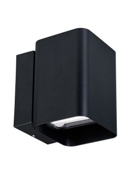 Уличный настенный светильник Arlight LGD-WALL-VARIO-S104x129-2x6W Day4000 (BK, 1-80 deg) 046428