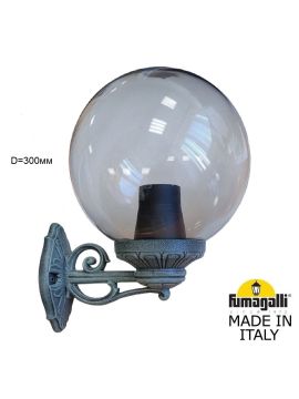 Уличный настенный светильник Fumagalli Globe 300 G30.131.000.VZF1R