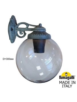 Уличный настенный светильник Fumagalli Globe 300 G30.131.000.VZF1RDN