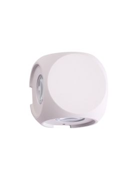 Уличный настенный светодиодный светильник Crystal Lux CLT 330W4 WH