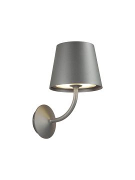 Уличный настенный светодиодный светильник Odeon Light Elin 4608/7WL