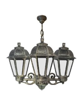 Уличный подвесной светильник Fumagalli Sichem/Saba 3L K22.120.S30.BXF1R