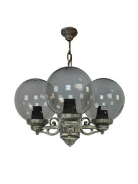 Уличный подвесной светильник Fumagalli Sichem/Bisso/G250 3L G25.120.S30.BZE27