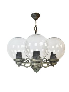 Уличный подвесной светильник Fumagalli Sichem/Bisso/G250 3L G25.120.S30.BXE27