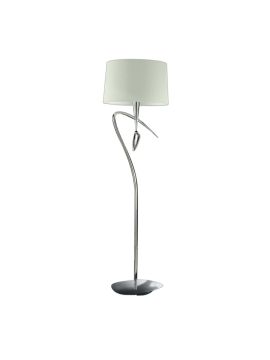 Торшер Mantra Mara Chrome - White 1652