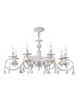 Подвесная люстра Freya Faberge FR3218-PL-08-WG