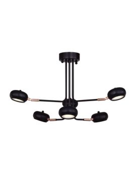 Подвесная светодиодная люстра Favourite Ellisse 1749-6U