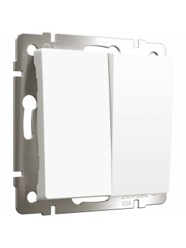 Выключатель двухклавишный Werkel 4690389184611 W1120061