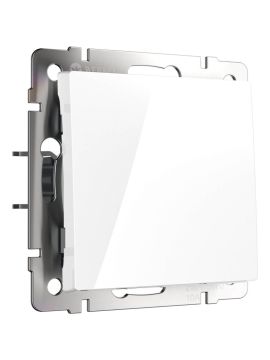 Выключатель одноклавишный проходной Werkel белый W1112001 4690389155055