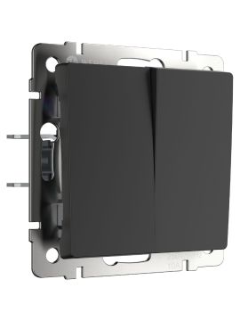 Выключатель двухклавишный с самовозвратом Werkel 4690389192340 W1122408 a062575